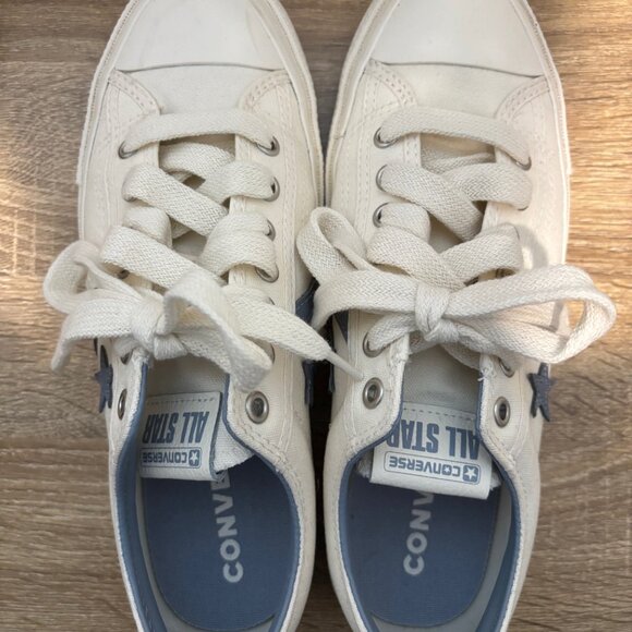 Converse Star Player 76‎, White/Blue, Canvas - Picture 3 of 6